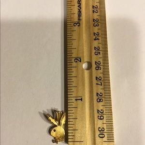 14k Gold Playboy Bunny Pendant